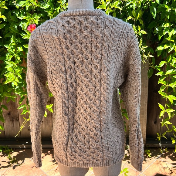 Arran Irish Sweater 100% Pure Wool - Picture 3 of 8